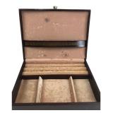 Lord Buxton Faux Leather Jewelry Box