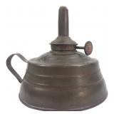 Vintage Metal Finger Oil Lamp