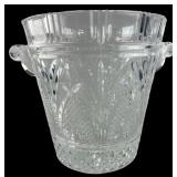 Cut Lead Crystal Ice Bucket 10" H