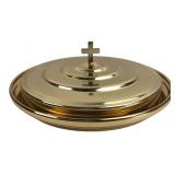Artistic Churchware Brasstone Communion Tray & Lid