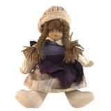 Porcelain Face Cloth Body Collector Doll