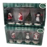 Boston Warehouse Christmas Place Card Holders