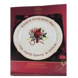 Lenox Winter Greetings Dessert Platter 12"