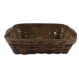 Metal Reinforced Woven Splint Basket