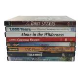 Lot of 8 Assorted DVDs Including Sealed