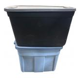 Two Scepter 20 Gallon Plastic Storage Totes