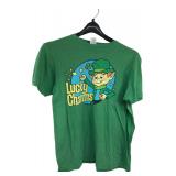 Delta Apparel Lucky Charms Graphic T-Shirt Size M