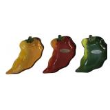 Clay Art La Mesa Ceramic Pepper Dishes