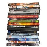 Box Lot of Sealed DVD & Blu-ray Movies