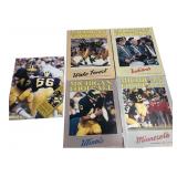 Michigan Football Program Lot of 5 1985-1988