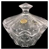 Bohemia Crystal Donna Covered Box
