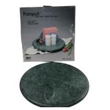 Albert E. Price Pompeii Marble Lazy Susan