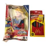 Hasbro Captain Marvel Figure & McDonald