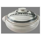 Signed Studio Pottery Lidded Casserole