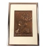 Regnum Marianum Copper Relief Plaque 5x7
