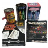 Mixed Lot Vintage Games Toys & Tin Noisemaker