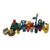 Tyco Sesame Street Figures and Vehicles