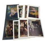 Skira Color Prints Daumier & Lautrec Portfolios