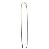 Gold-Tone Rope Chain Costume Necklace