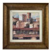 Liz Jardine World Market Framed Canvas Print 15"