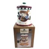 HollyTree Noel Handpainted Cookie Jar