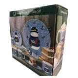 Lindsey Jordan Holiday Home 10 Pc Snowman Set