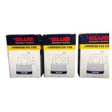 3 The Club Commercial Use Padlocks