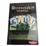 PlayRoom Unspeakable Words Cthulhu Game Sealed