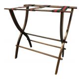Wood Folding Luggage Rack