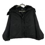 Simply Vera Vera Wang Black Puffer Jacket Size M