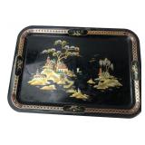 Elite Trays MTM Chinoiserie Metal Tray 20x14