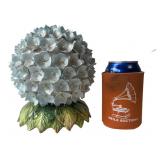 Vintage Ceramic Hydrangea Accent Lamp