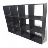12-Cube Organizer Shelf 48x11.5x36H