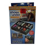 TeleBrands Shoes Under Space Saving Organizer