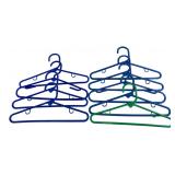 Lot of 10 Plastic Children's Hangers