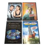 Lot of 4 Assorted DVDs Comedy & Crafting
