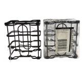 Pair Simple Houseware Wire Bottle Racks