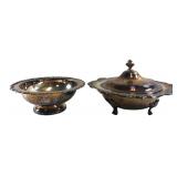 Gorham & Wm A Rogers Silverplate Serving Bowls