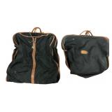 Pair of Monogrammed Garment Bags 46' L