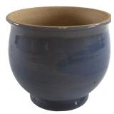 Pennington Blue Ceramic African Violet Planter