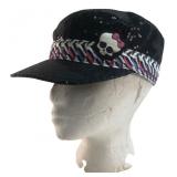 Monster High Black Sequin Cadet Hat