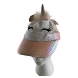 Claire's Metallic Pink Unicorn Snapback Hat