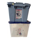 Akro-Mils & Contico 12-Gallon Storage Bins