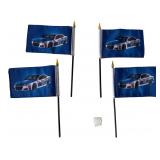 Set of 4 Dale Earnhardt Jr #88 NASCAR Mini Flags