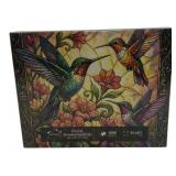 KEPOVIN Floral Hummingbirds Puzzle, Sealed