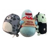 Squishmallows Plush Toy Lot of 3