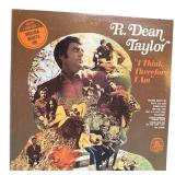R. Dean Taylor - I Think Therefore I Am LP - VG+