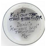 Pearl Signed Dennis Thompson MC5 Drum Head