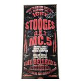 Signed DKT MC5 & Stooges Concert Poster