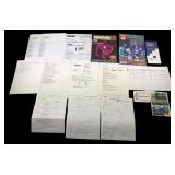 MC5 DKT Dennis Thompson Travel Ephemera Lot